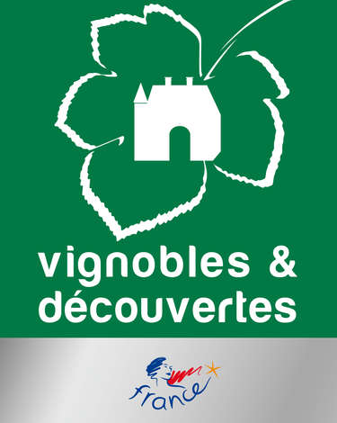 Label "Vignoble et découverte" (Weinberge und Entdeckungen)